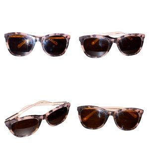 SOLD Nine West Sunglasses Tortoise Cream shell